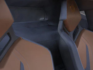 wnętrze siedziby lamborghini-sian 2020 Model 3D