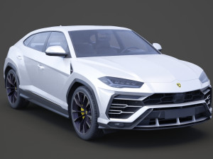 lamborghini-urus 2019 3Dモデル