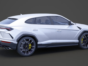 lamborghini-urus 2019 3Dモデル