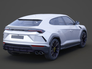 lamborghini-urus 2019 3Dモデル