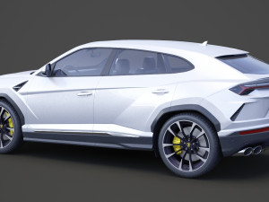 lamborghini-urus 2019 3Dモデル