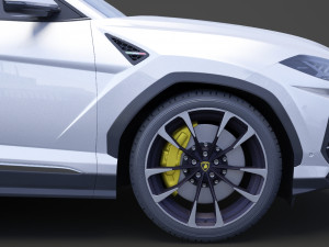 lamborghini-urus 2019 3Dモデル