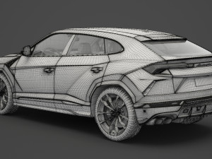 lamborghini-urus 2019 3Dモデル