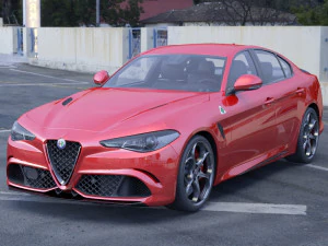 alfa romeo giulia 2016 Model 3D