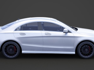 mercedes-benz cla-class amg 2014 3D मॉडल