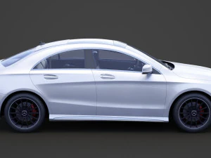 mercedes-benz cla-class amg 2014 3D Model