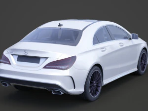 mercedes-benz cla-class amg 2014 3D Model