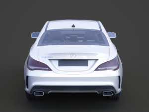 mercedes-benz cla-class amg 2014 3D मॉडल