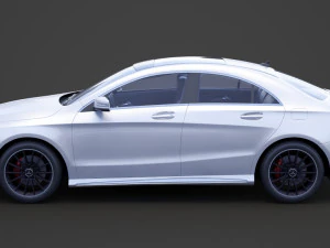 mercedes-benz cla-class amg 2014 3D Model