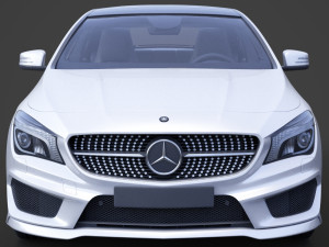 mercedes-benz cla-class amg 2014 3D मॉडल