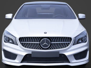 mercedes-benz cla-class amg 2014 3D Model