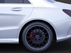 mercedes-benz cla-class amg 2014 3D मॉडल