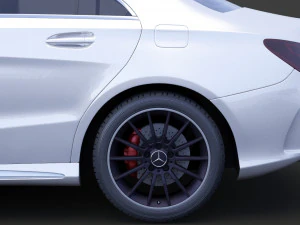 mercedes-benz cla-class amg 2014 3D Model