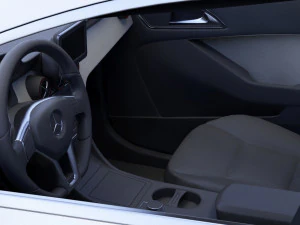 mercedes-benz cla-class amg 2014 3D Model