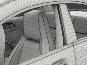 mercedes-benz cla-class amg 2014 3D Model