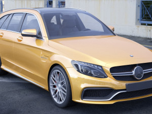 mercedes-benz amg 2015 3D Модель