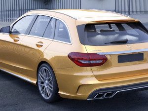 mercedes-benz amg 2015 3D Модель
