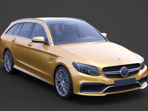 mercedes-benz amg 2015 3D Модель