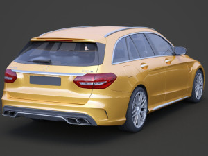 mercedes-benz amg 2015 3D Модель