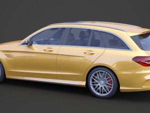 mercedes-benz amg 2015 3D Модель