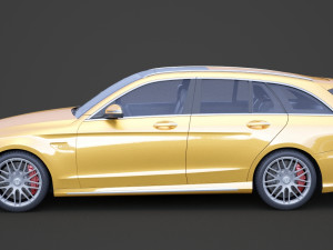 mercedes-benz amg 2015 3D Модель