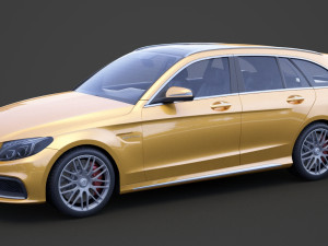 mercedes-benz amg 2015 3D Модель