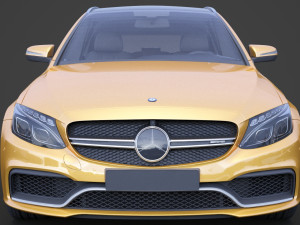 mercedes-benz amg 2015 3D Модель