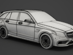 mercedes-benz amg 2015 3D Модель