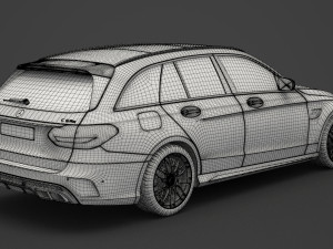 mercedes-benz amg 2015 3D Модель