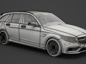 mercedes-benz amg 2015 3D Модель