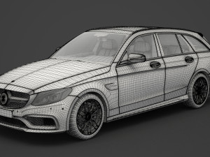 mercedes-benz amg 2015 3D Модель