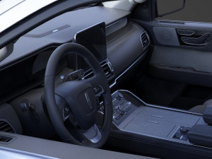 lincoln navigator black label 2017 3D मॉडल