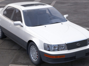 lexus ls 400 1989 3D 模型