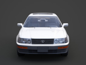 lexus ls 400 1989 3D 模型