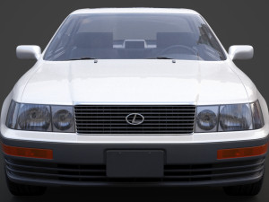 lexus ls 400 1989 3D 模型
