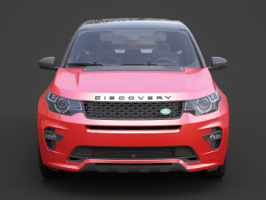 land rover discovery sport dynamic 2016 3D Модель