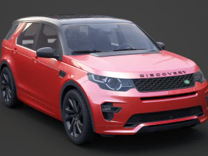 land rover discovery sport dynamic 2016 3D Model