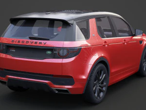 land rover discovery sport dynamic 2016 3D Model