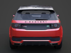 land rover discovery sport dynamic 2016 3D Model