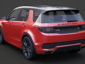 land rover discovery sport dynamic 2016 3D Model