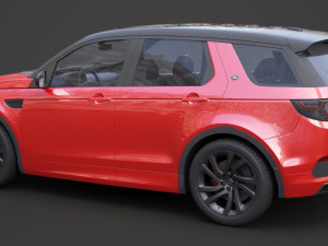 land rover discovery sport dynamic 2016 3D Модель