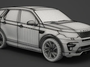 land rover discovery sport dynamic 2016 3D Model