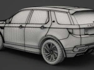 land rover discovery sport dynamic 2016 3D Model