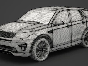 land rover discovery sport dynamic 2016 3D Model