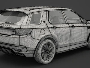 land rover discovery sport dynamic 2016 3D Model