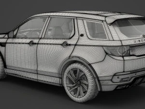 land rover discovery sport dynamic 2016 3D Model