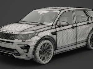 land rover discovery sport dynamic 2016 3D Model