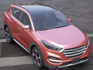 hyundai tucson 2016 Modelo 3D
