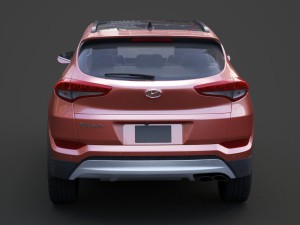 hyundai tucson 2016 Modelo 3D