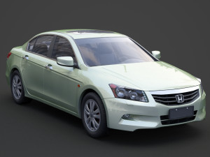 honda accord 2011 Modelo 3D